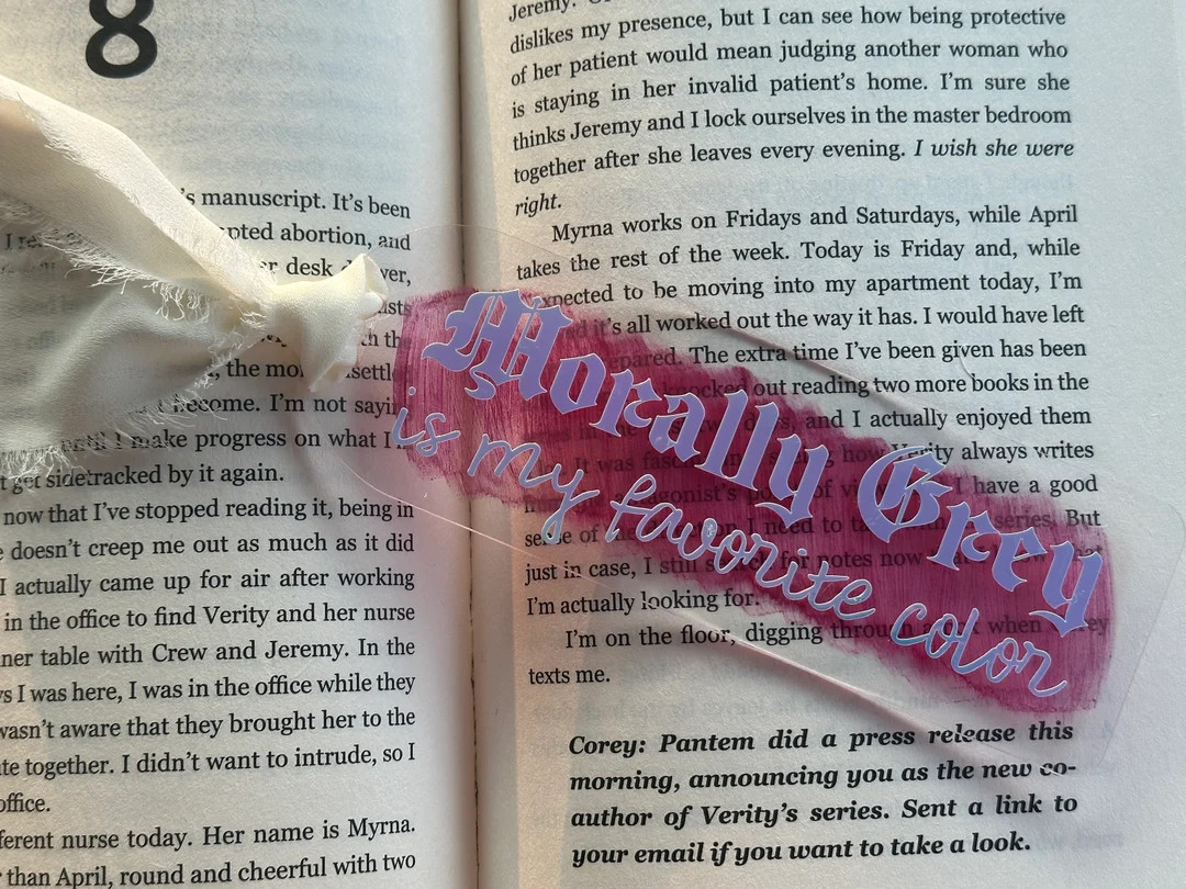 Acrylic Bookmark - Etsy | Etsy (US)