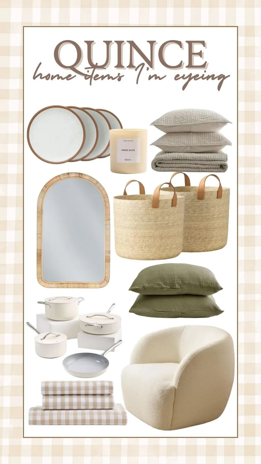Had to share these Quince home finds again! Love these🥰



Home decor, staples, essentials, print, bedding, furniture, kitchen, summer, katy roach, livingmybeststyle 

 #LTKHome