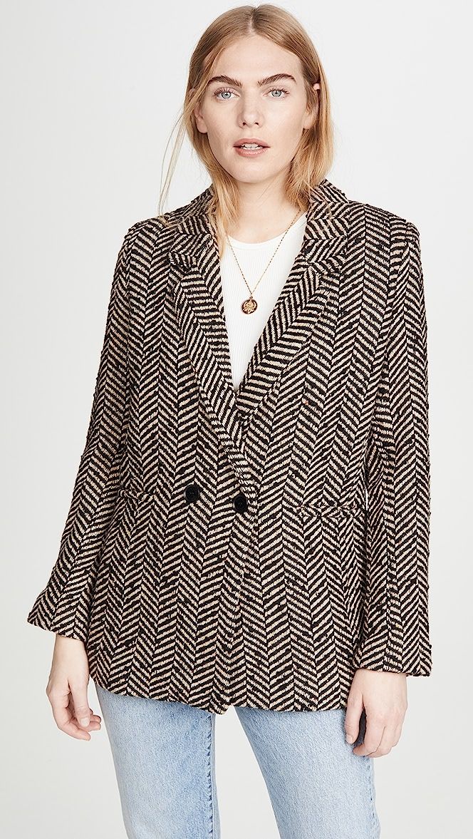 Fishbone Blazer | Shopbop