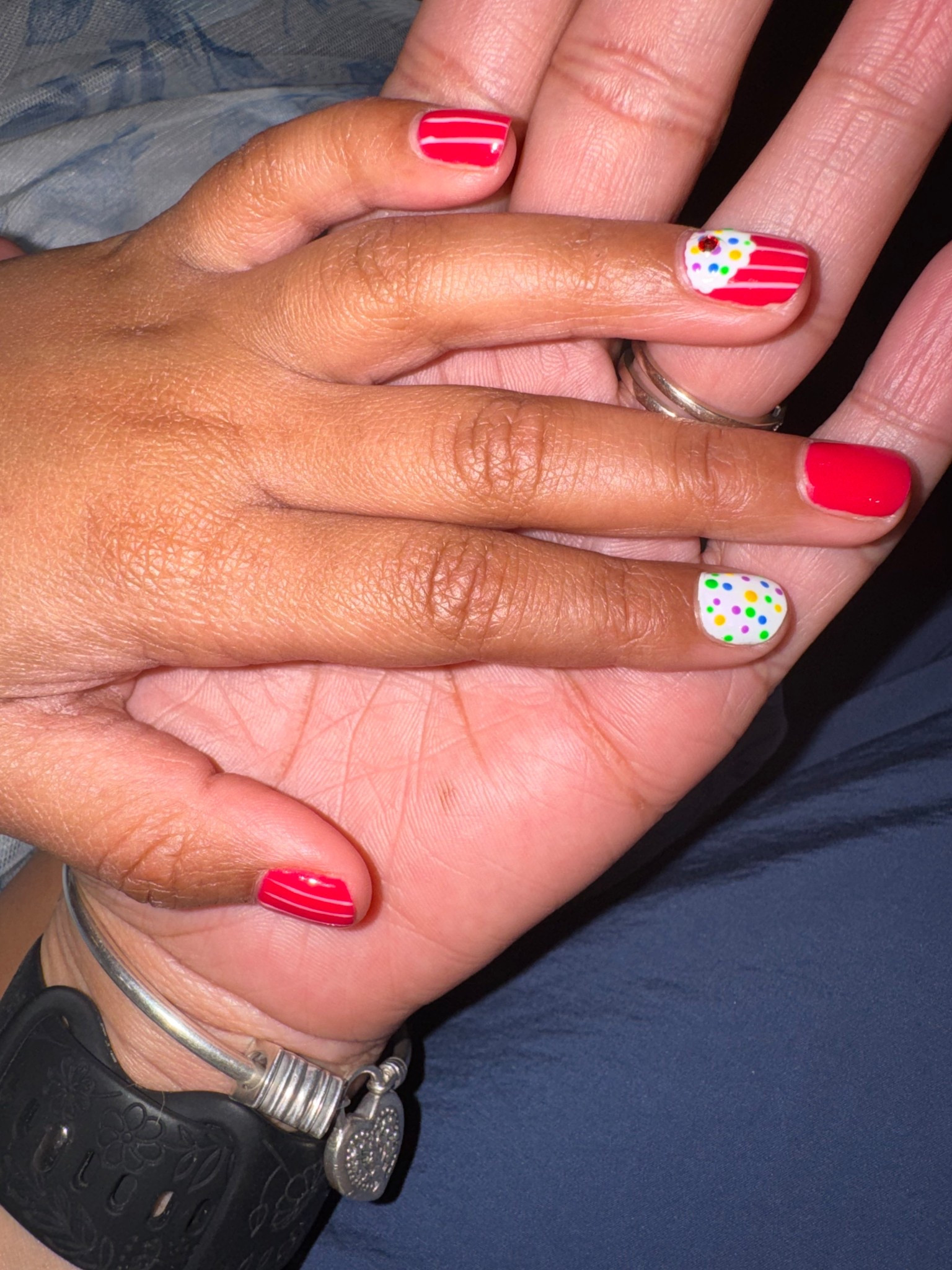 I love the creativity my child has and how she expresses it through her nail designs .

#LTKselfcare #LTKKids
