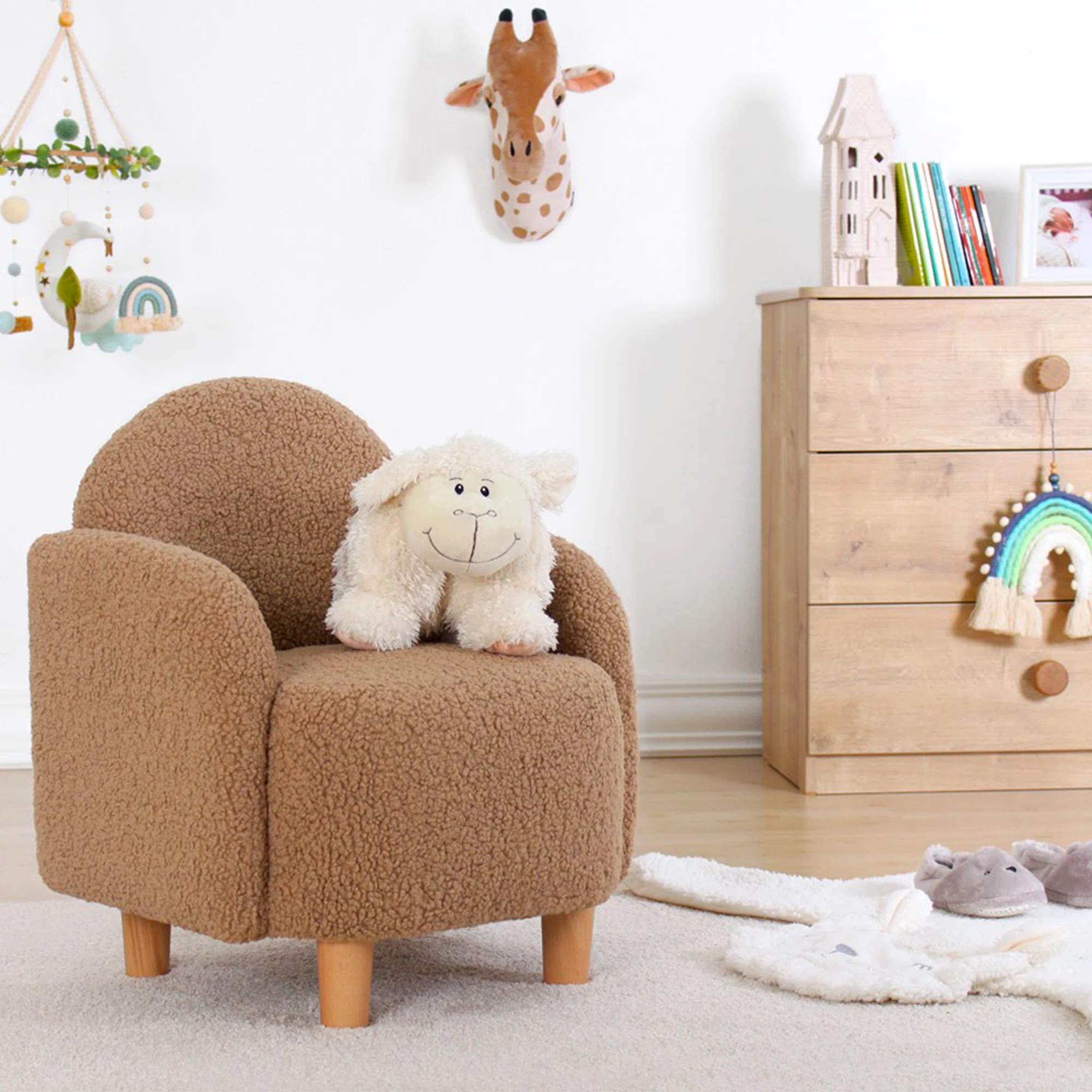 Kids 13.8'' Club Chair Chair and Ottoman | Wayfair North America