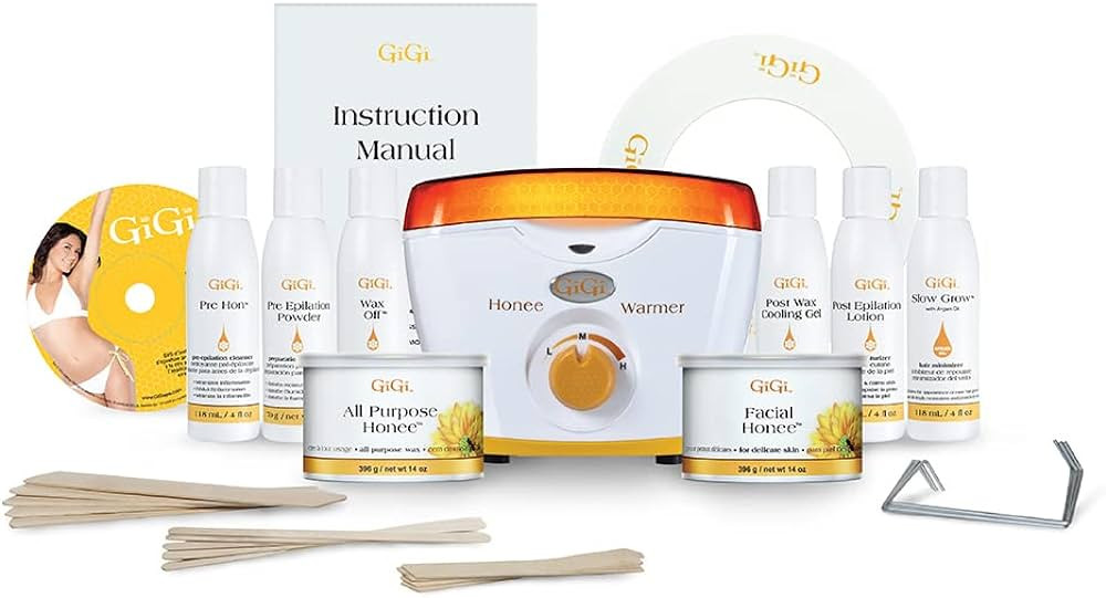 GiGi Pro 1 Hair Removal Waxing Kit, All-in-one Kit for Professional and Salon Use, Efficient and ... | Amazon (US)