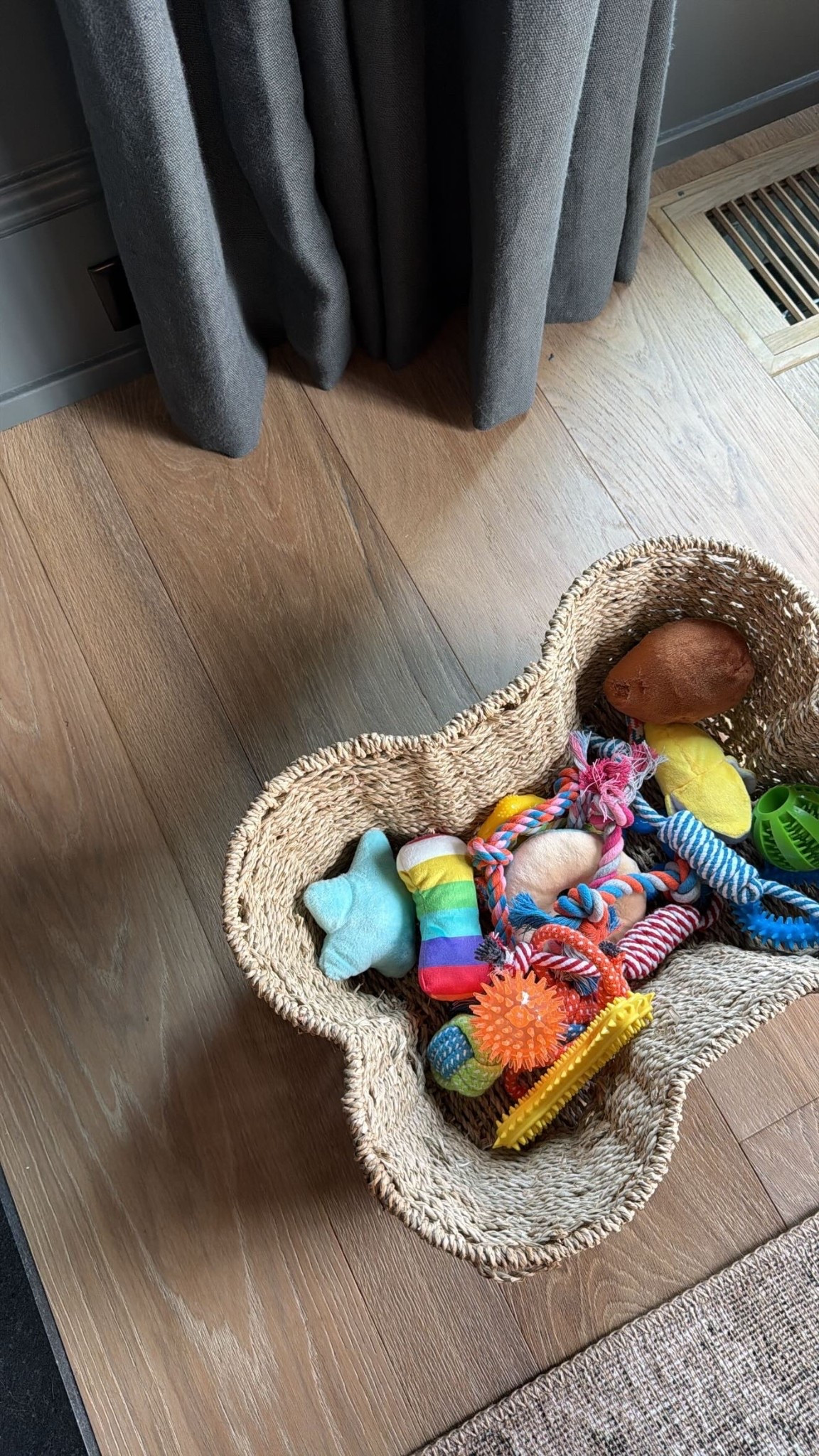 Bone-shaped dog toy basket we have!

Dog, pets, organization 



#LTKSaleAlert #LTKFindsUnder50