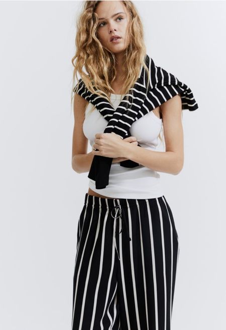 These striped pants are super cute for Spring!  Dress up with a blazer or down with a tee 

#LTKfindsunder50 #LTKstyletip