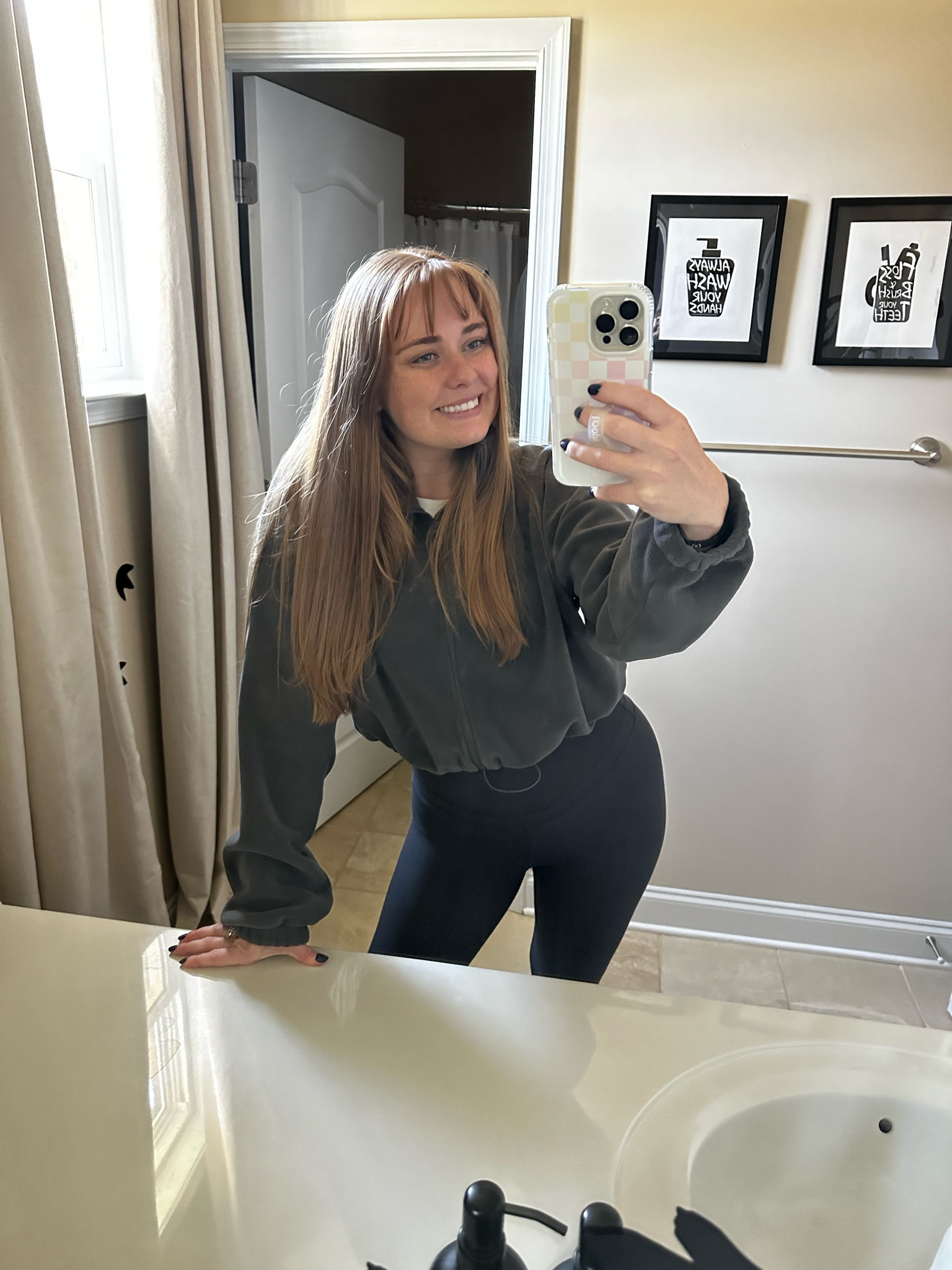 New go to Amazon leggings and zip up jacket! Great, flattering fit! 

#LTKfitness #LTKbeauty #LTKstyletip