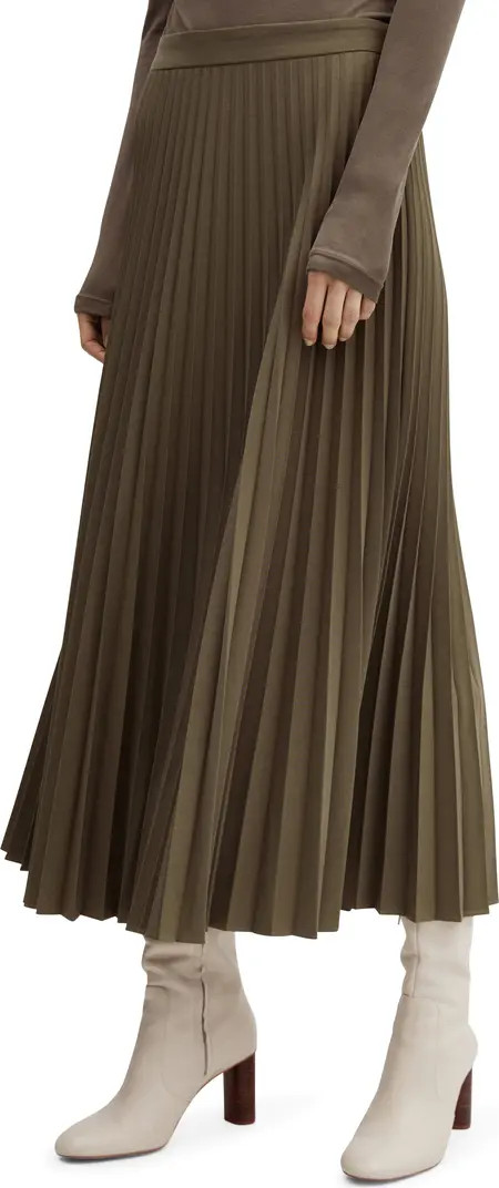 MANGO Camila Pleated Skirt | Nordstrom | Nordstrom