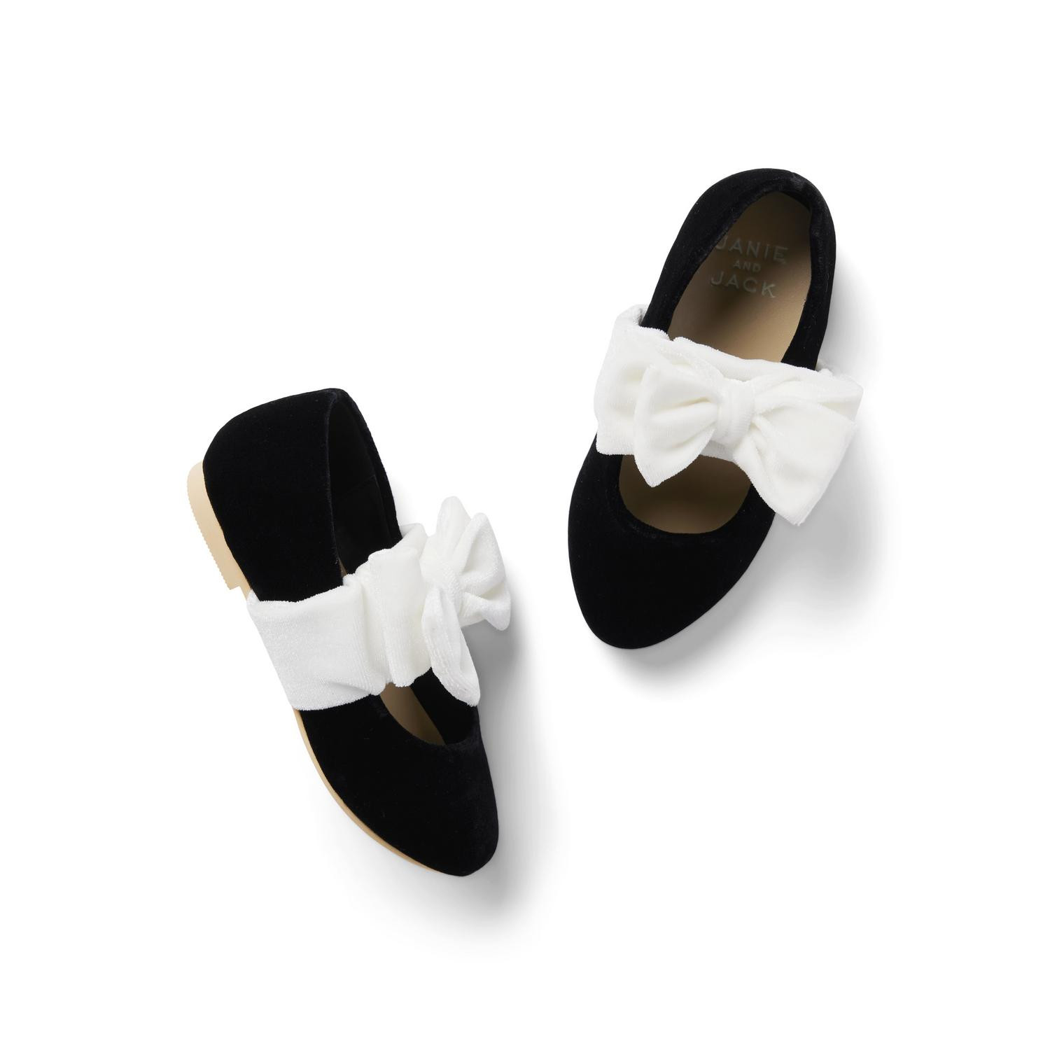 Velvet Bow Ballet Flat | Janie and Jack