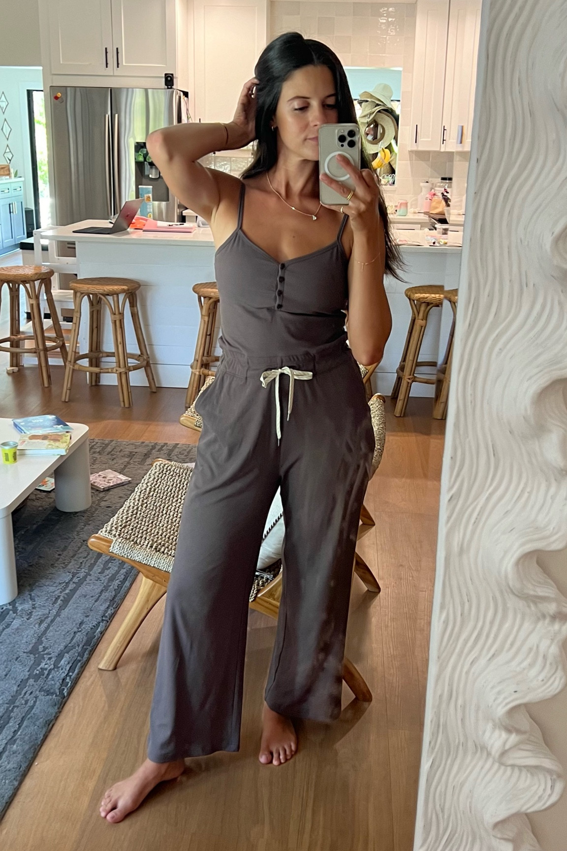 Vuori staple! Love this all in one Athleisure outfit by Vuori! 20% off your first order 😘