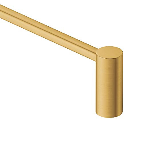 Moen YB0424BG Align 24-Inch Modern Single Towel Bar, 24 Inch, Brushed Gold | Amazon (US)