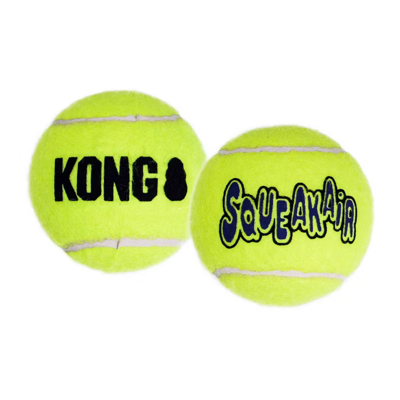 KONG SqueakAir Tennis Ball Dog Toy - Yellow - M - 4ct | Target