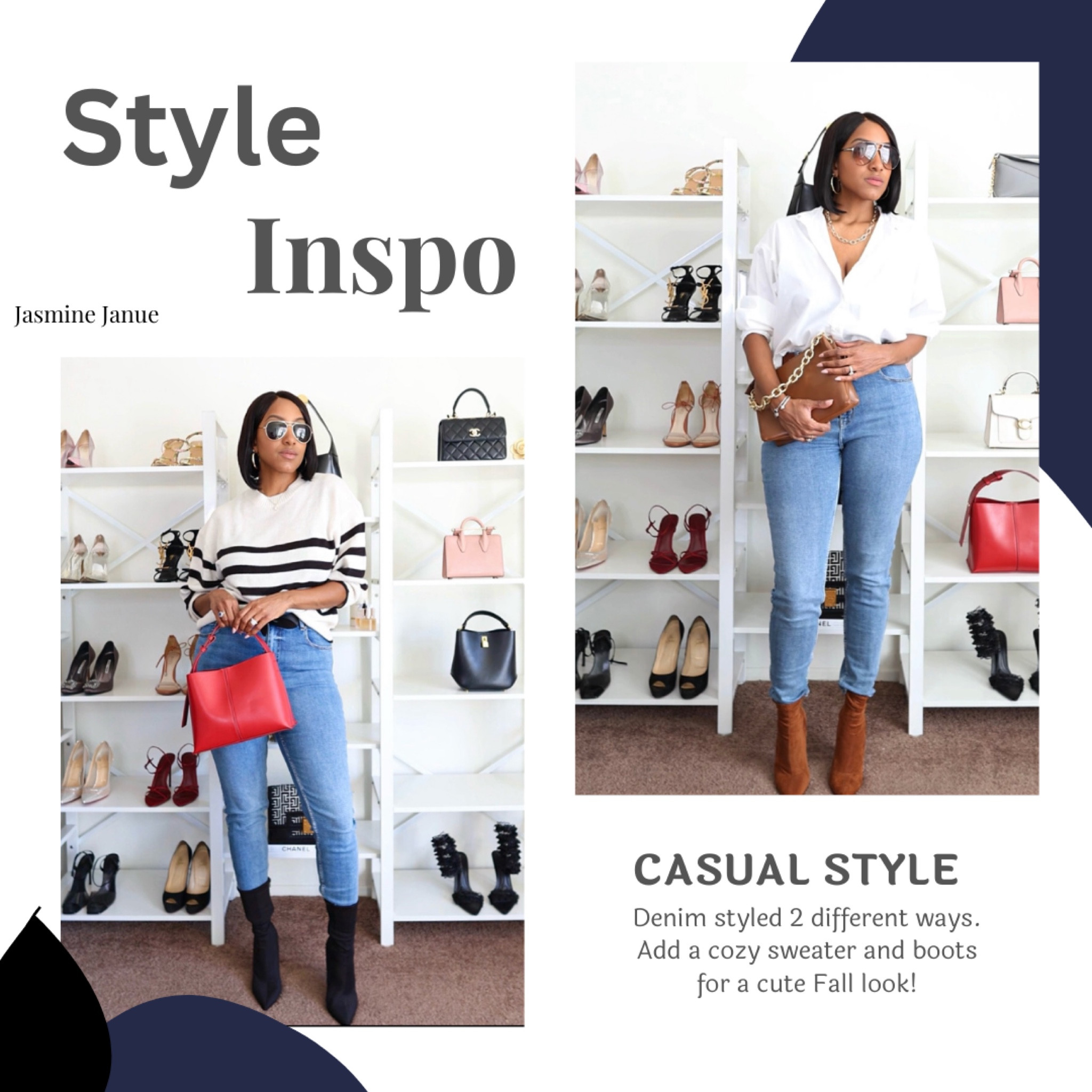 Curvy Girl jeans styled 2 ways! Fall Outfits, Fall Fashion, jeans, denim, boots

#LTKStyleTip #LTKOver40 #LTKMidsize