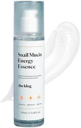 The Klog Snail Mucin Energy Essence by Soko Glam, Snail Mucin Essence 90% for Dry Skin, Hydrating... | Amazon (US)