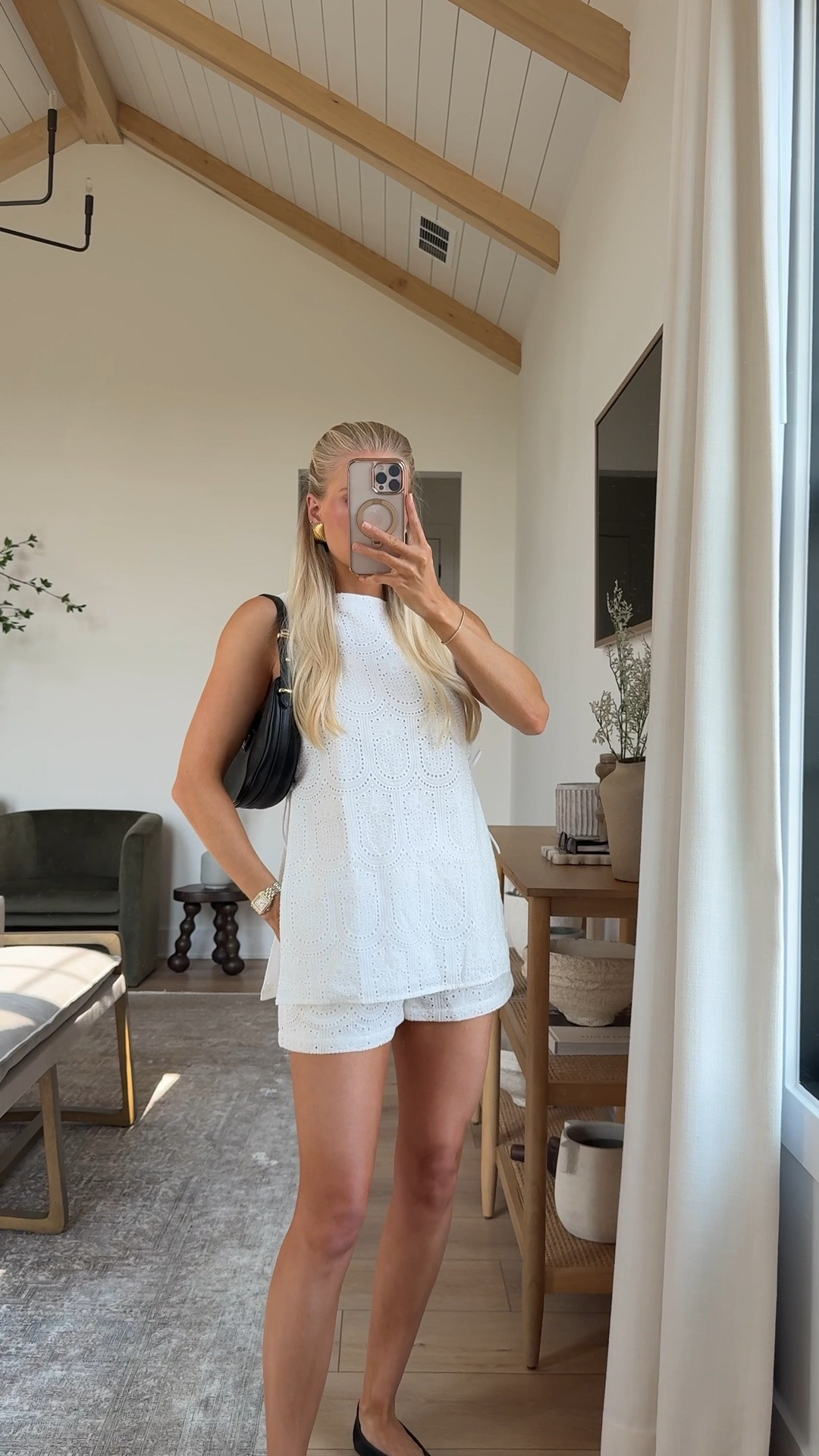 SIZE: small in top and shorts, linking similar shoes, matching sets, earrings, bags! #kathleenpost

Summer chic outfit, all white outfit, 4th of July look

#LTKootd

#LTKSeasonal