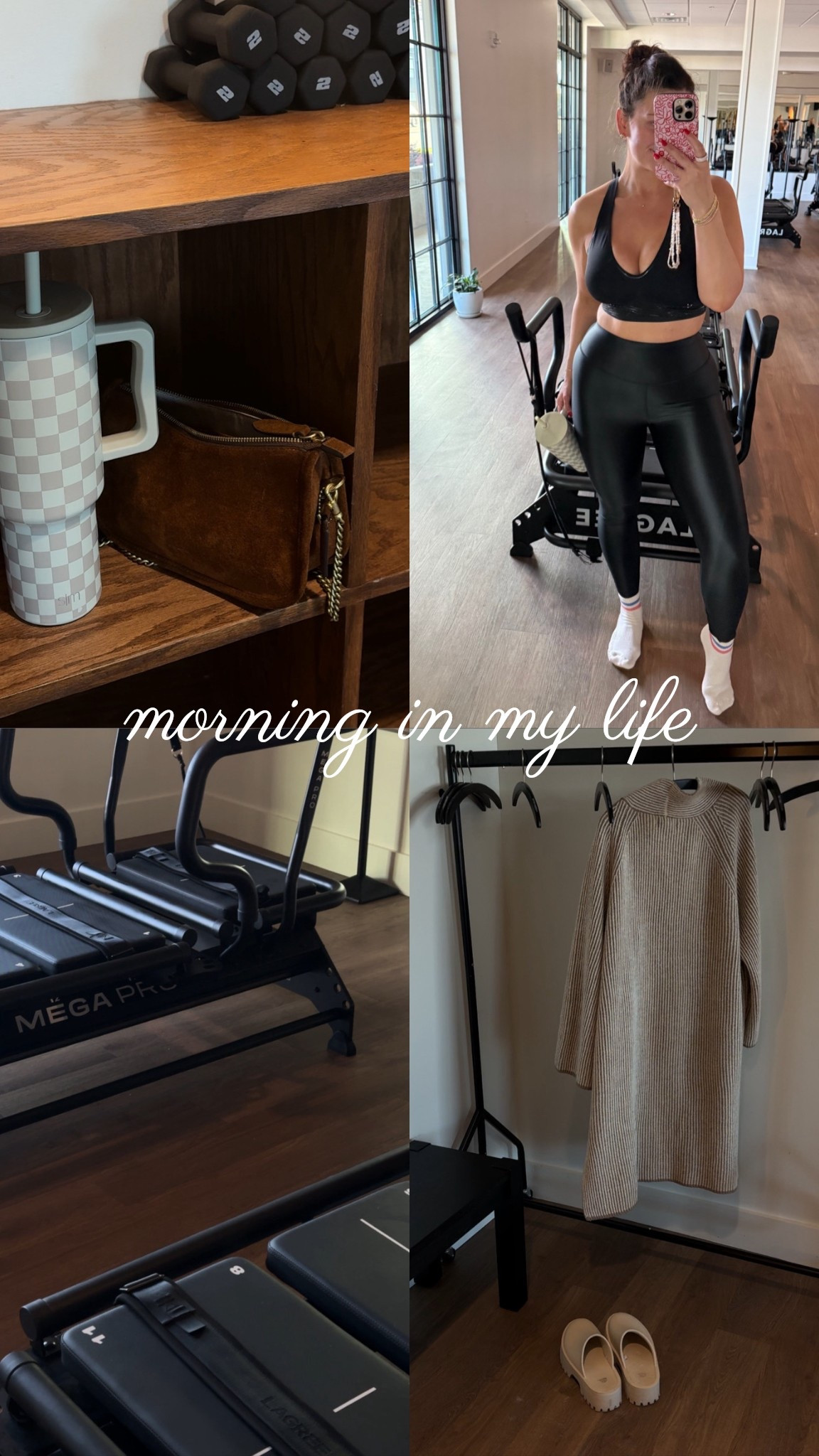 OBSESSED with these VSX glossy shine leggings! They’re so elevated and flattering! Need to size down on the bra to hold when working out a harder workout!! L in both! @victoriassecret 

#LTKootd #LTKmorningroutine #LTKfitnessgoals