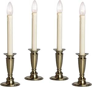 Set of 4 Battery Operated Window Candles | Amazon (US)