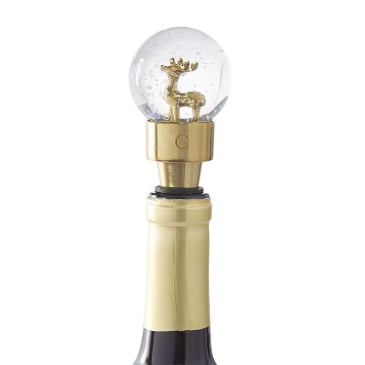 Snowglobe Wine Stopper | Mark and Graham