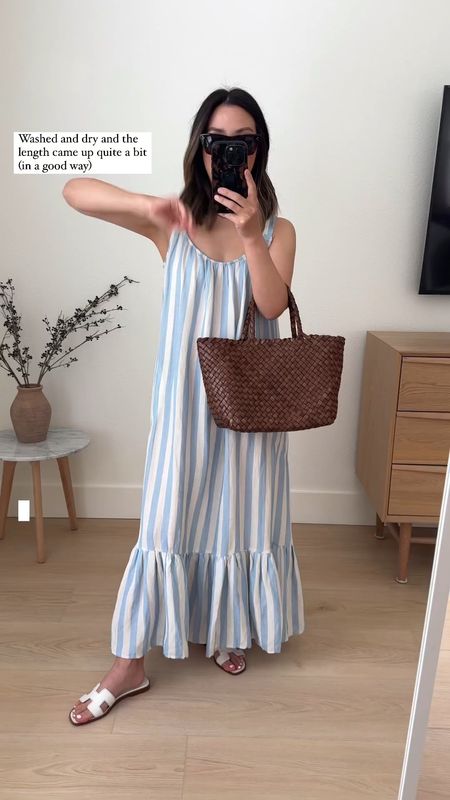 This dress is so great! Love the color, super airy and comfortable. I’m in the xs. Washed and dried after this and the length came up perfectly. 

Dresses, summer dress, petite dress, vacation dress

#LTKItBag #LTKSeasonal #LTKShoeCrush