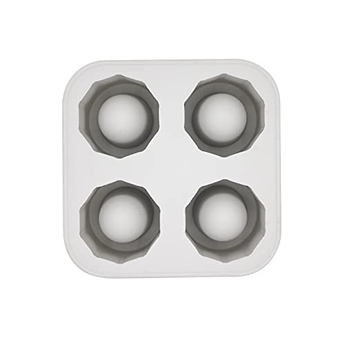 Houdini Shot Glass Ice Mold, Makes 4 Frozen Shot Glasses, Gray | Amazon (US)