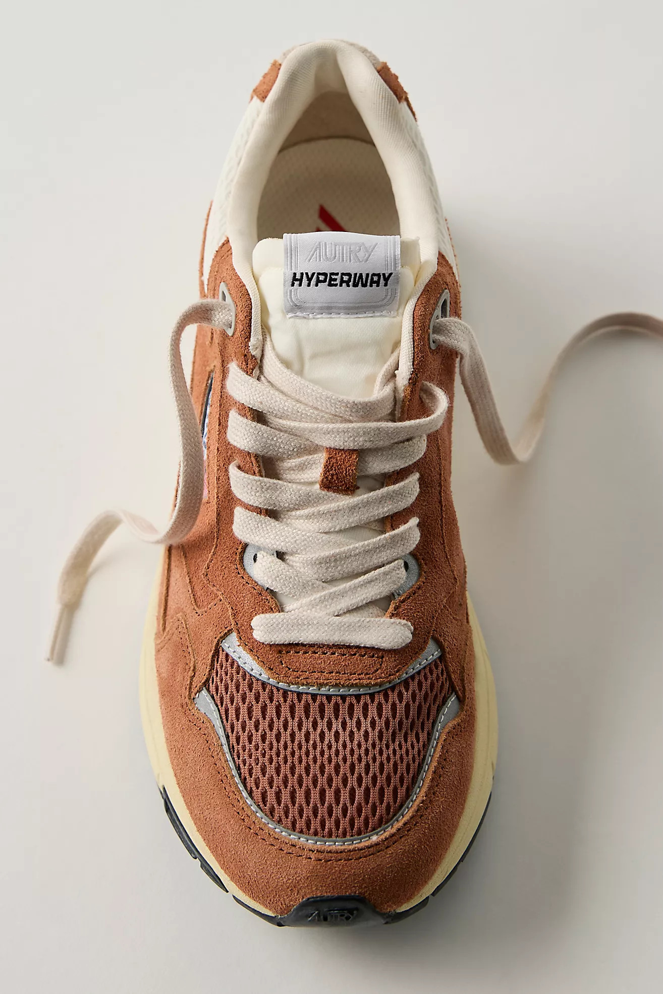 Autry Hyperway Low Suede Sneakers | Free People (Global - UK&FR Excluded)