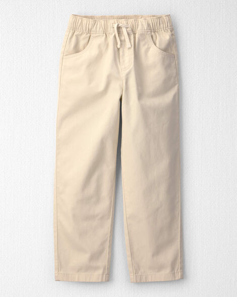 Kids Organic Cotton Baggy Twill Pants | Carter's | Carter's Inc