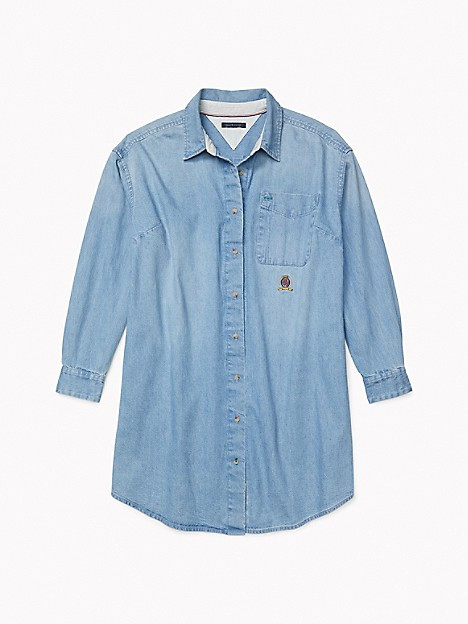 Organic Cotton Denim Shirtdress | Tommy Hilfiger (US)