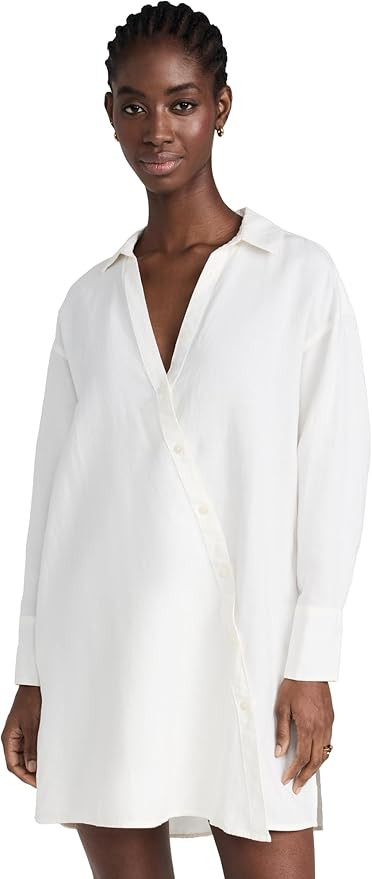 Madewell Women's Tilapia Asym Linen Tunic | Amazon (US)