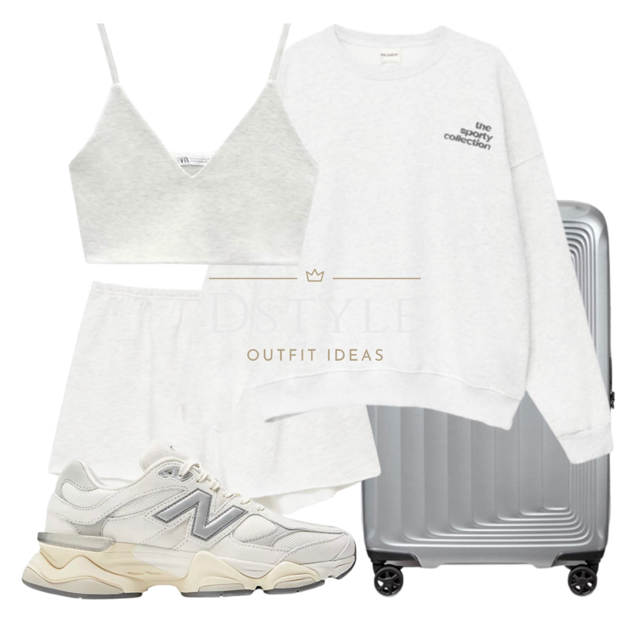 Adventure Awaits: Embracing Comfort and Style in this Light Grey Sweatshirt and Seashort Combo. Ready to Explore the World with Ease and Flair! ✈️🌍

#LTKstyletip #LTKunder100 #LTKtravel