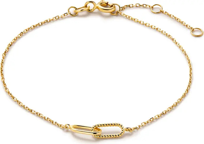 Gold Bracelet - Gold Twisted Link Bracelet | Nordstrom