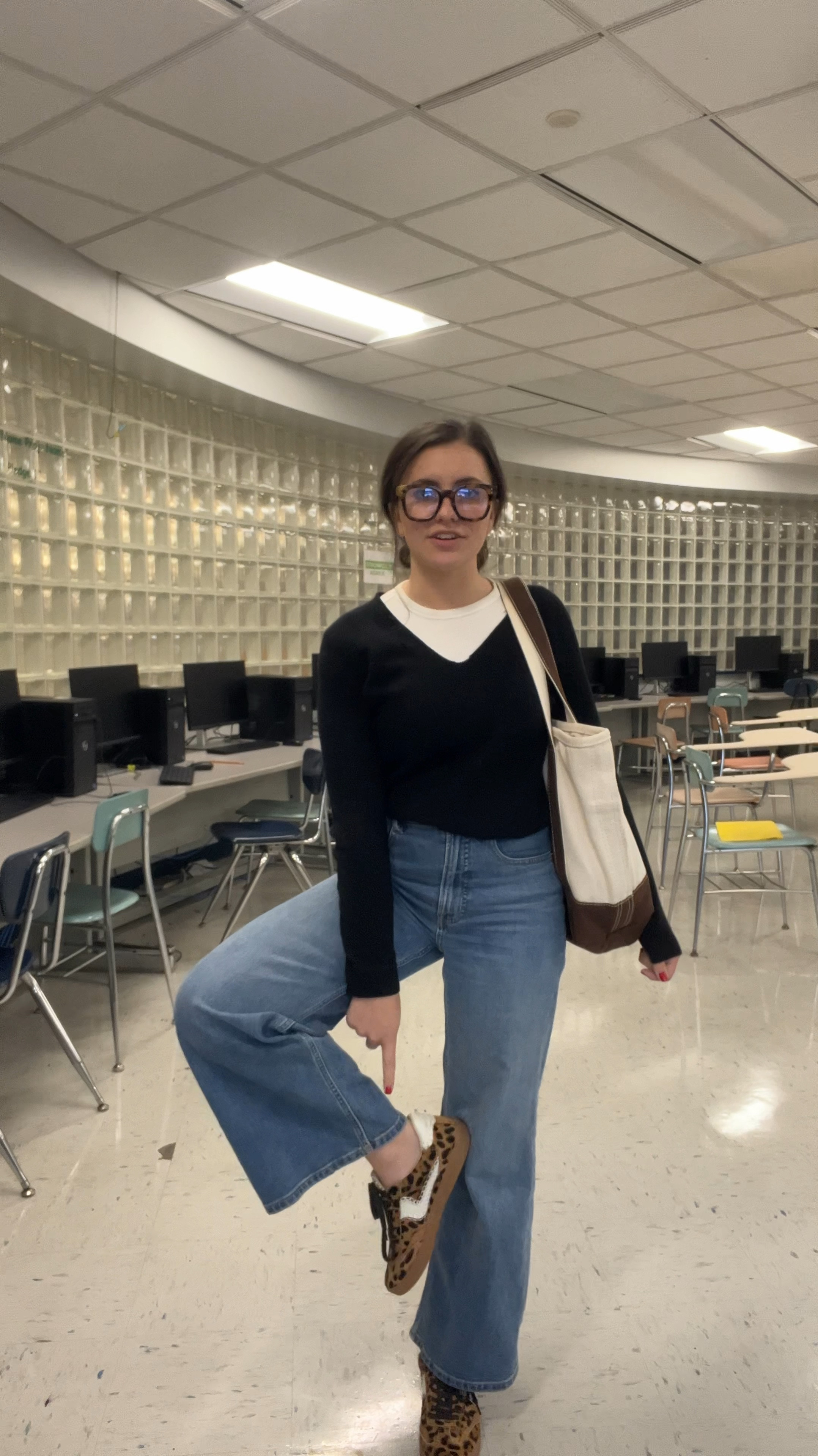 Casual Friday work outfit 🤎

#LTKShoeCrush #LTKItBag #LTKWorkwear