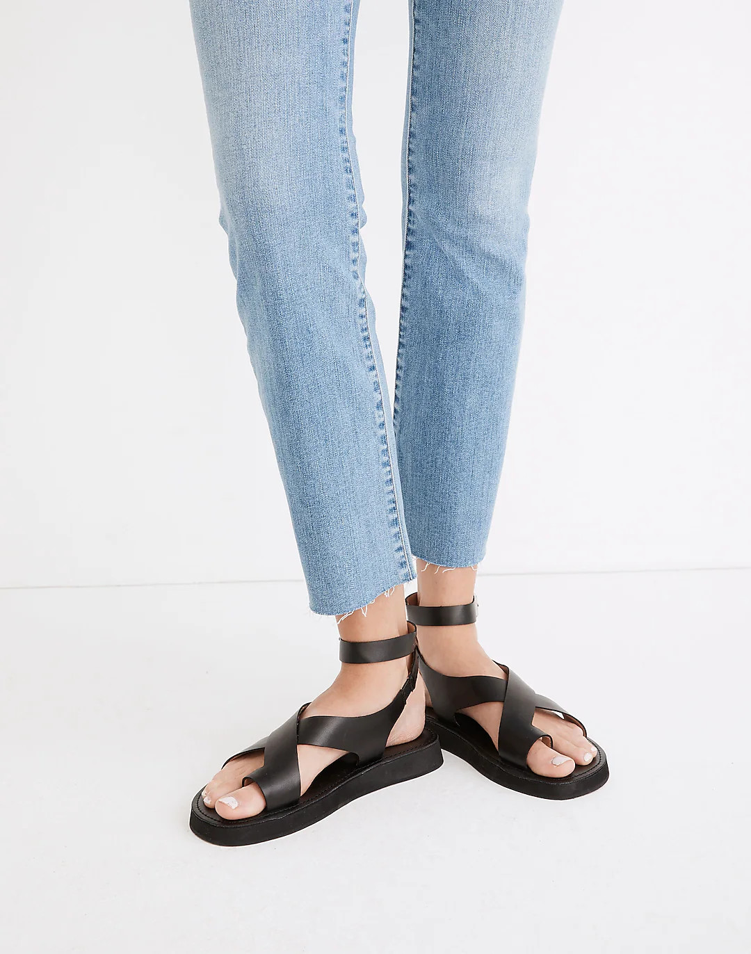 The Natasha Flatform Sandal | Madewell