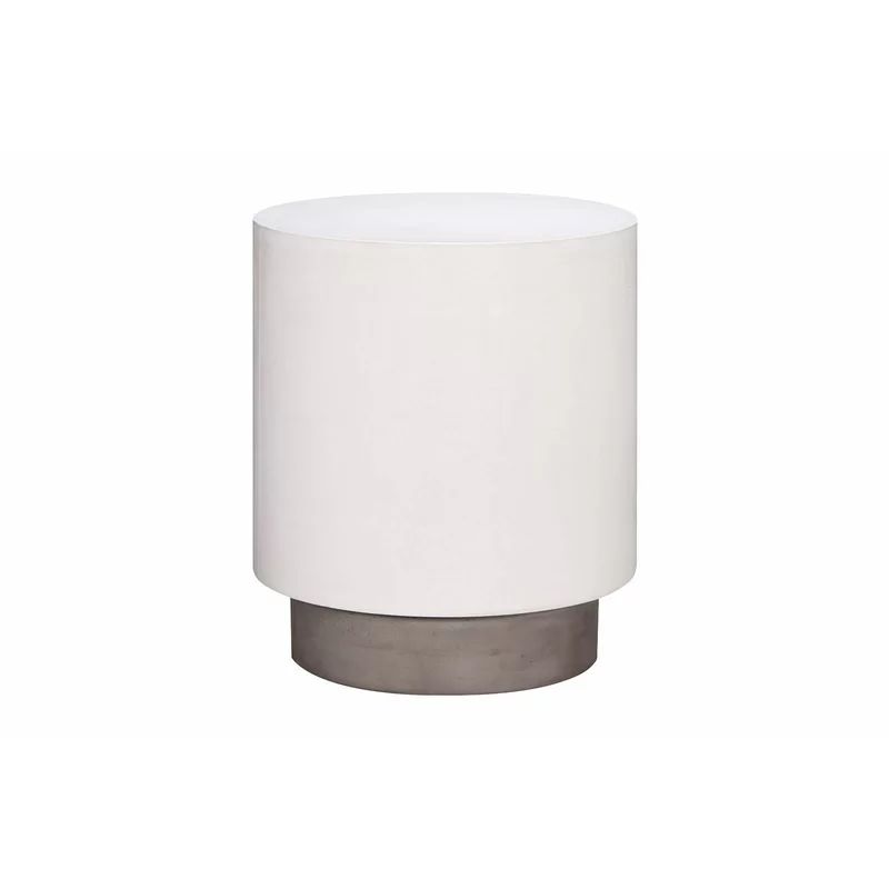 Perpetual 15.5'' Tall Concrete Accent Stool | Wayfair North America