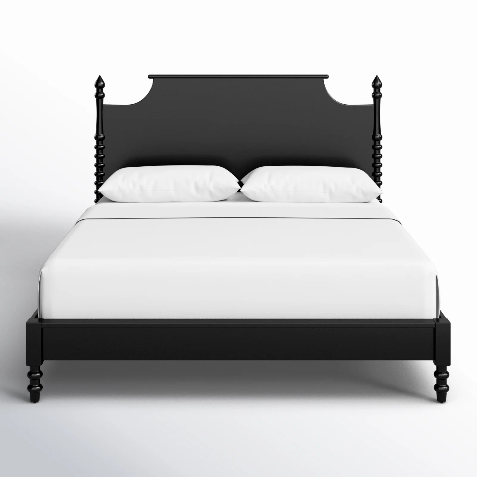 Angeletta Solid Wood Modern Platform Bed | Wayfair North America