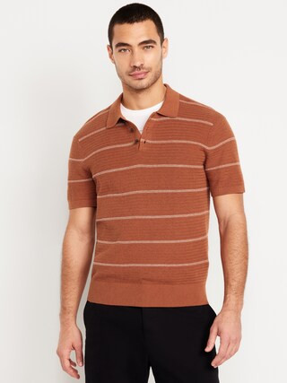 Short-Sleeve Striped Polo | Old Navy (US)