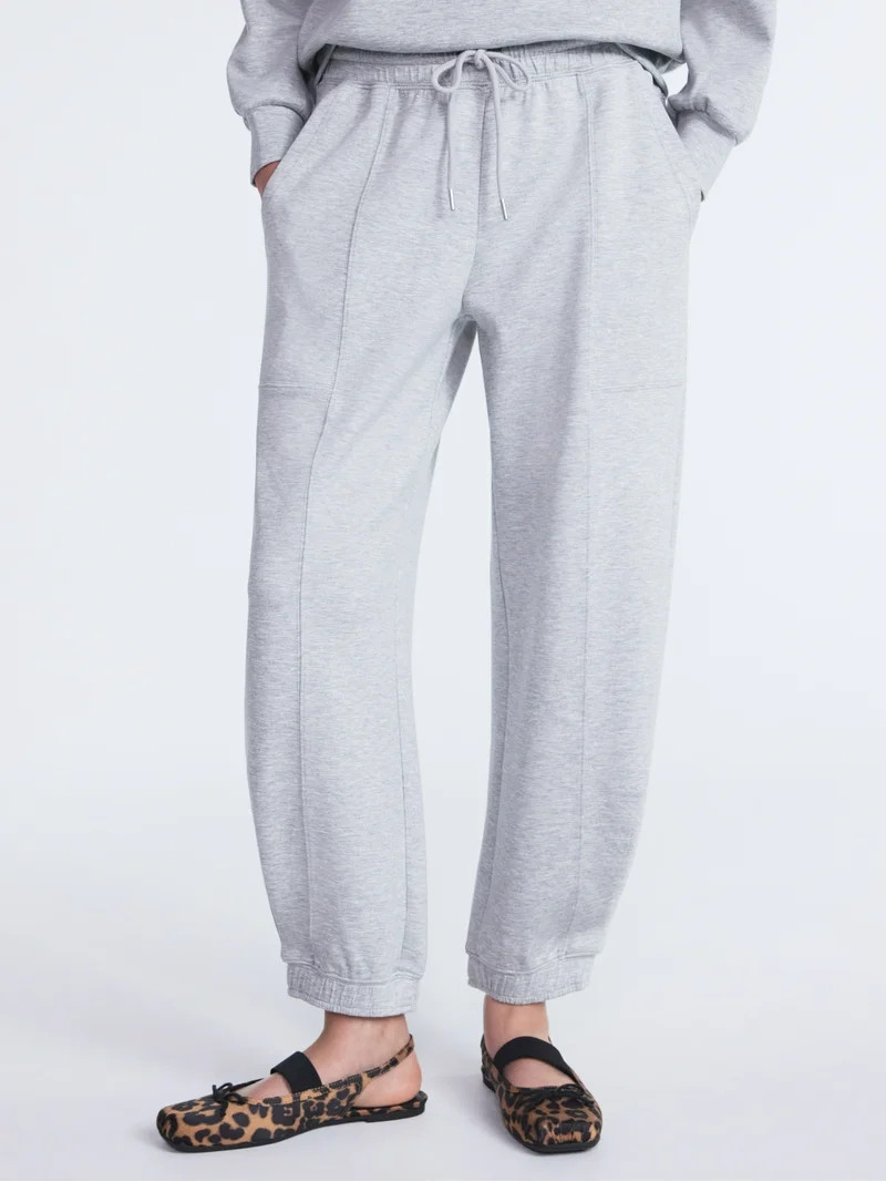 Scoop Women's and Women's Plus New Scubaknit Barrel Pants, Sizes XS-4X | Walmart (US)