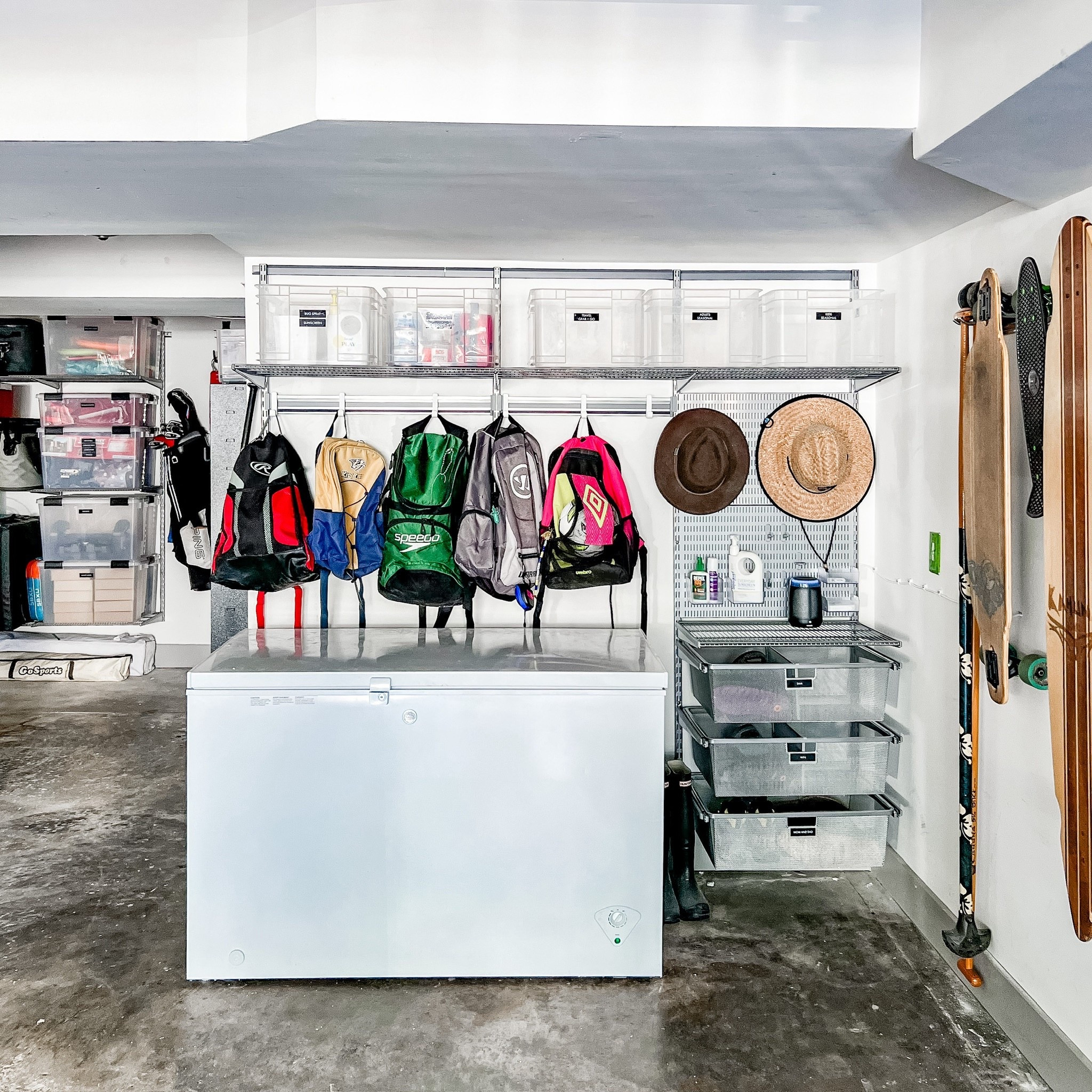 Backpacks, shoes, water bottles, sports bags…the garage becomes the default drop zone for these items. But, without intentional systems, it can turn to chaos real quick.

We create:
✔️ designated family zones
✔️ kid-friendly storage
✔️ simple systems that work for your family and actually stick

✨ DM us and let’s talk about how we can help you build a custom system for your family.

#LTKHome