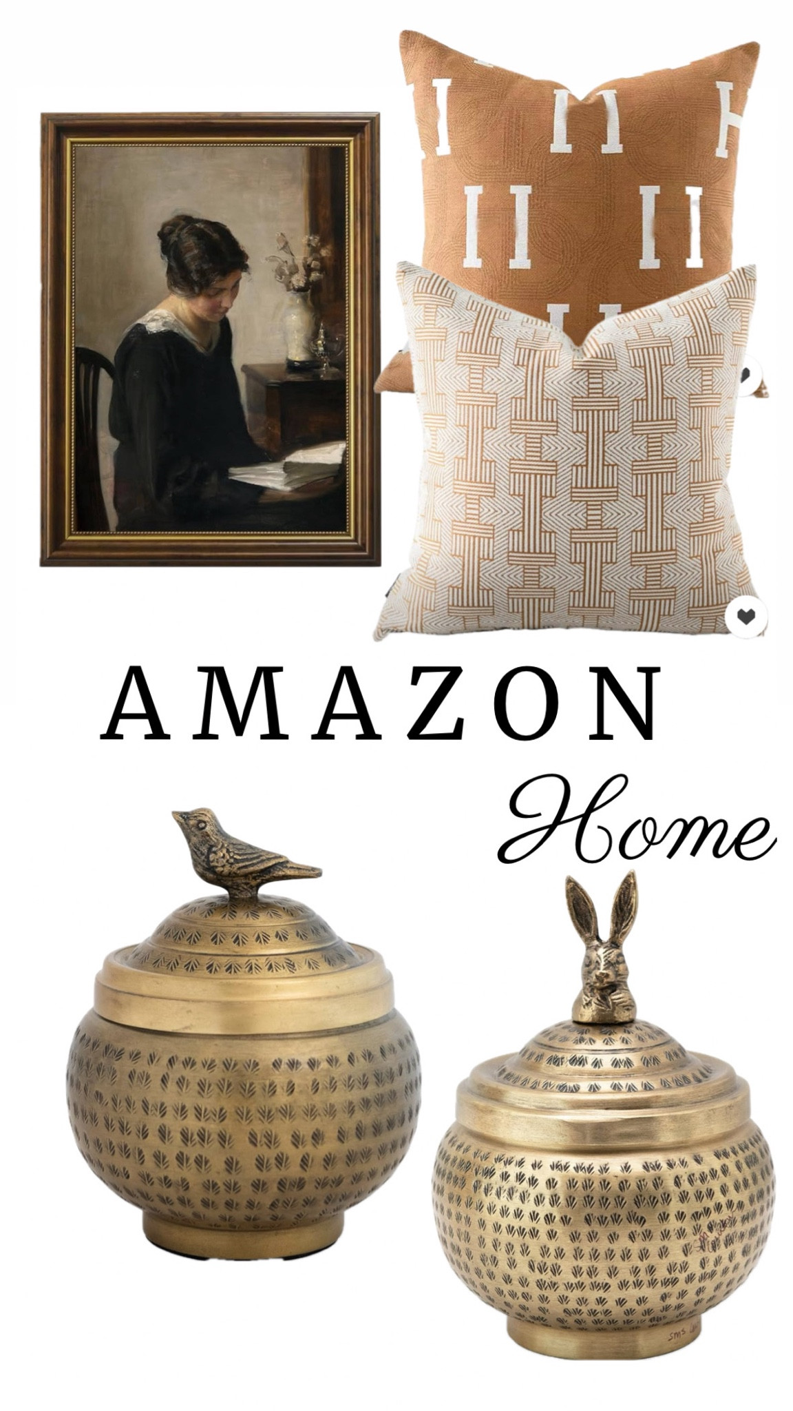 The sweetest finds! love this pillow combo for fall! and these candle holders are the cutest! 
#amazon #amazonhome #homedecor #sweethome 

#LTKFamily #LTKStyleTip #LTKHome