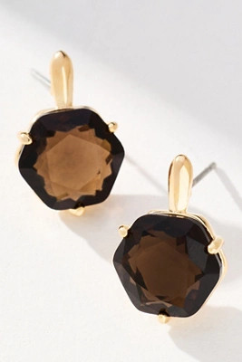 Hexagon Stone Post Earrings | Anthropologie (US)