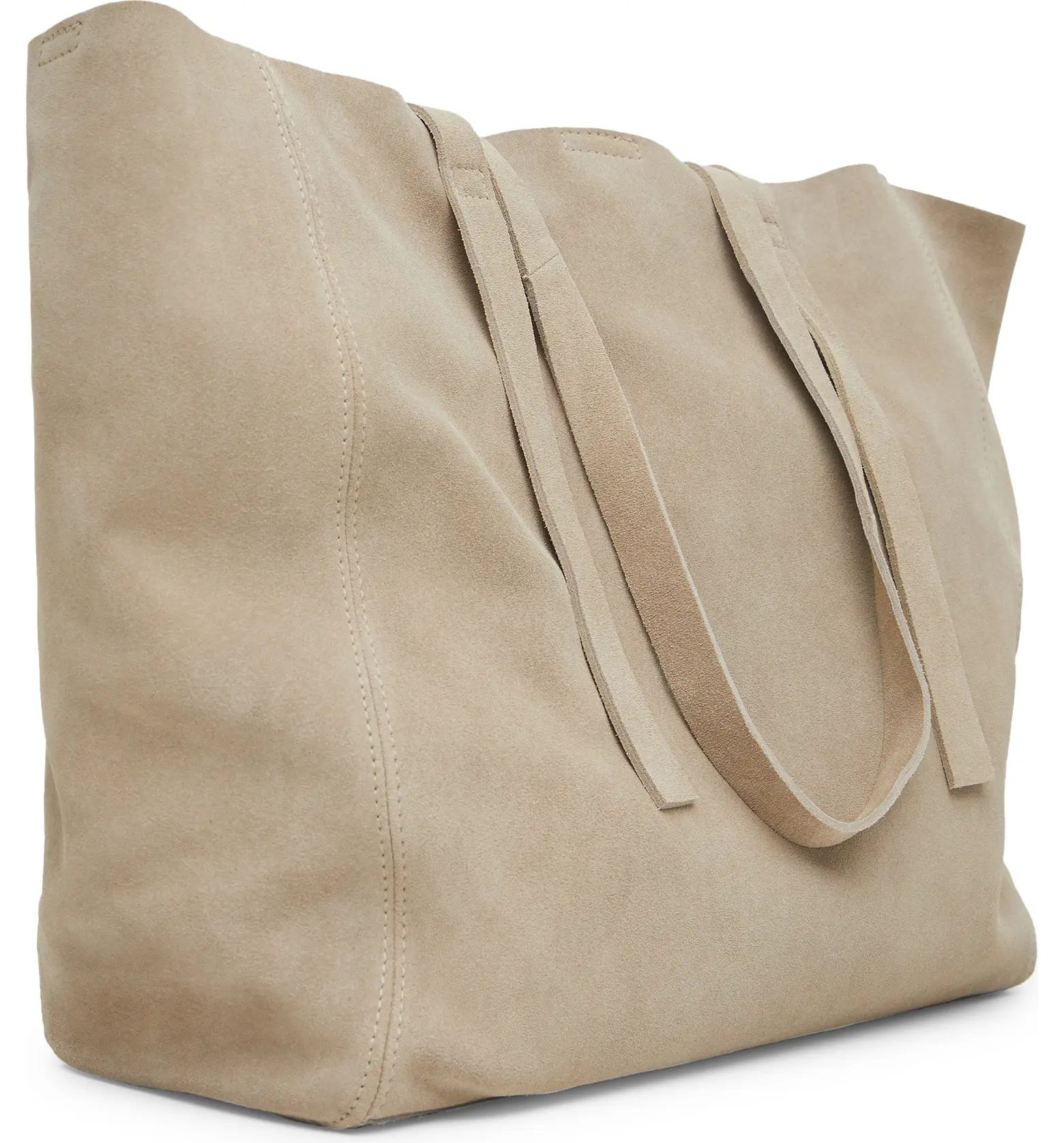 MANGO Leather Shopper Bag | Nordstrom | Nordstrom