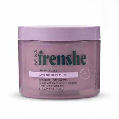 Being Frenshe Lavender Cloud Moisturizing Whipped Body Butter - 9oz | Target