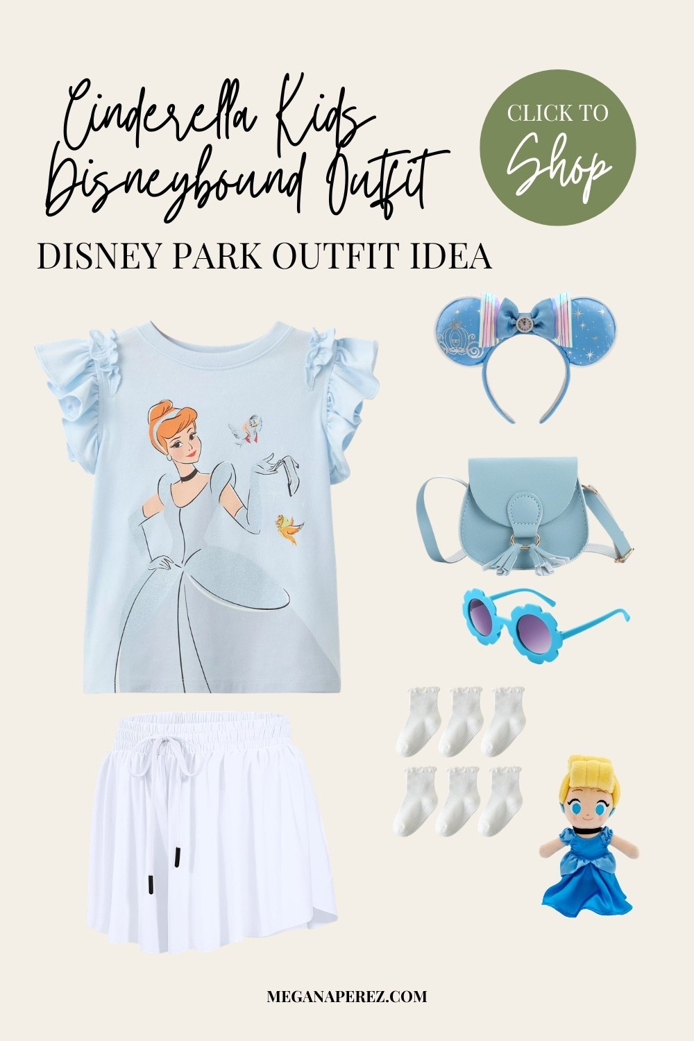 Cinderella Disneybound outfit idea for kids ✨
Princess-inspired Disney park outfit!

#LTKmomlife #LTKKids #LTKTravel
