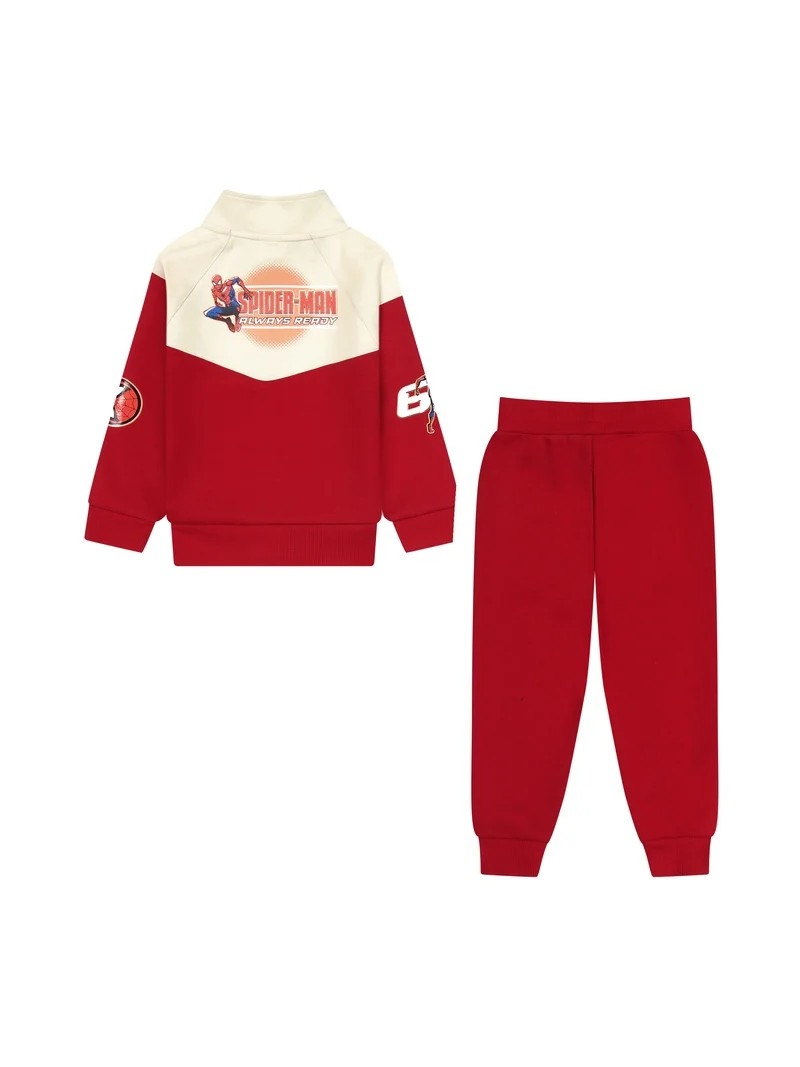 Spiderman Toddler Boy 2pc Active Jacket and Pant Set, Sizes 12 Months-5T | Walmart (US)