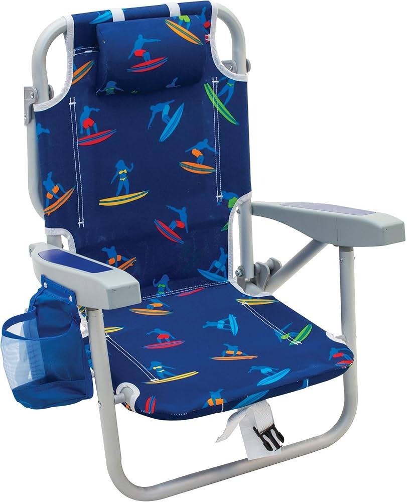 Rio Beach Kid's 5-Position Backpack Folding Beach Chair | Amazon (US)