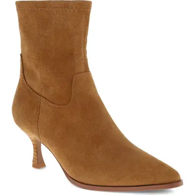 MIA Aletta Pointed Toe Bootie in Black at Nordstrom, Size 6.5 | Nordstrom