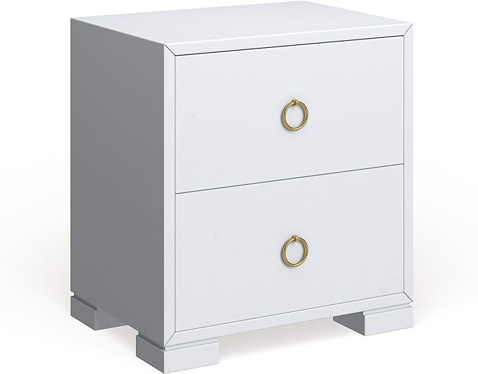 Safavieh Couture Collection Laila White Lacquer Chest | Amazon (US)