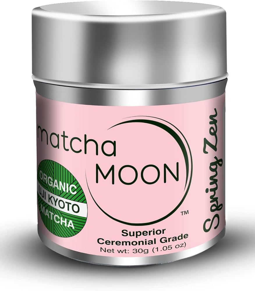 Matcha Moon Organic Ceremonial Grade Authentic Japanese Matcha Green Tea Powder from Uji Kyoto Ja... | Amazon (US)