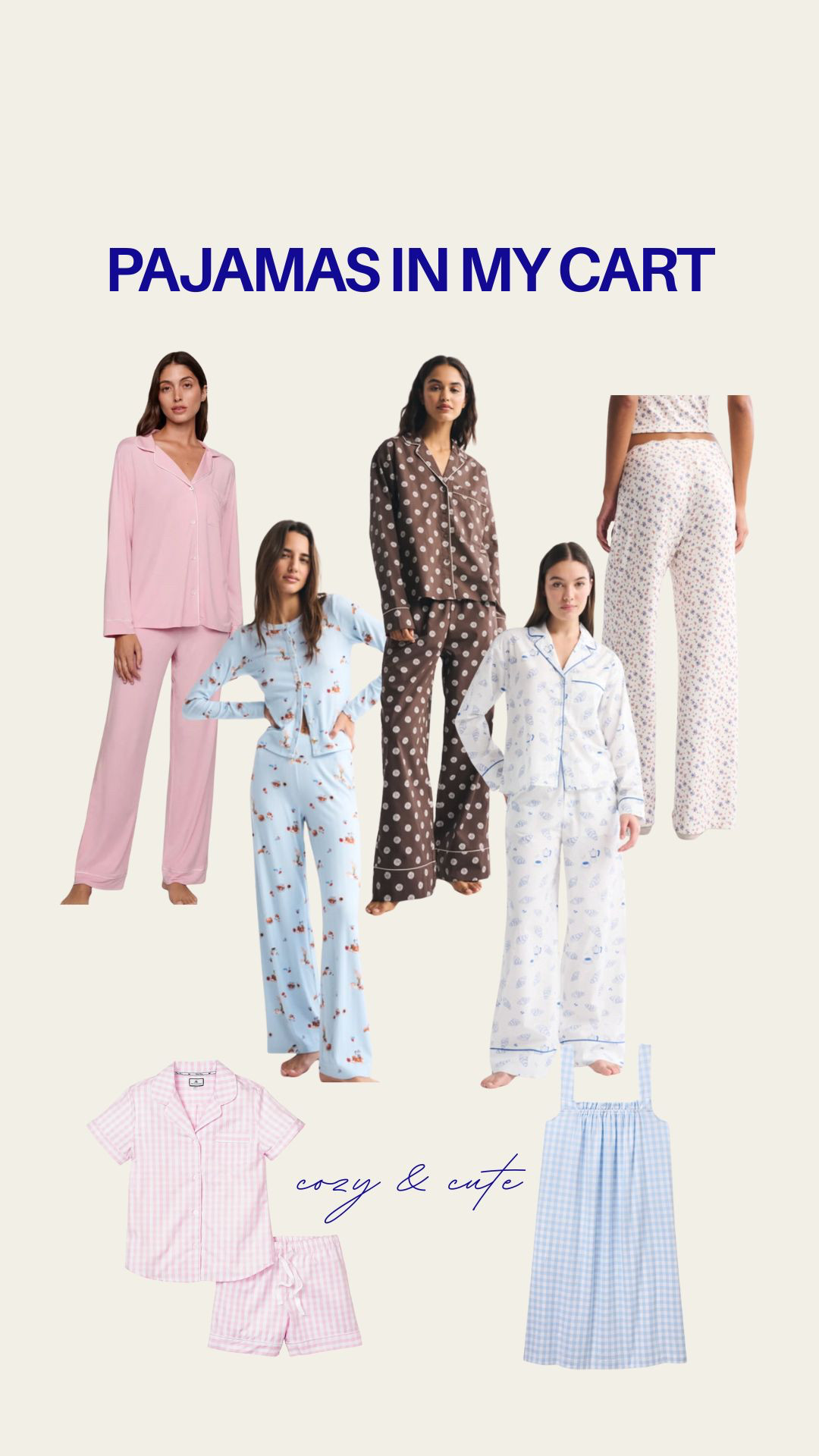 Current pajamas in my cart! I LOVE having having cozy but CUTE pajamas because I love going to sleep feeling cute and waking up cute  

 #LTKgrwm #LTKootd #LTKmorningroutine