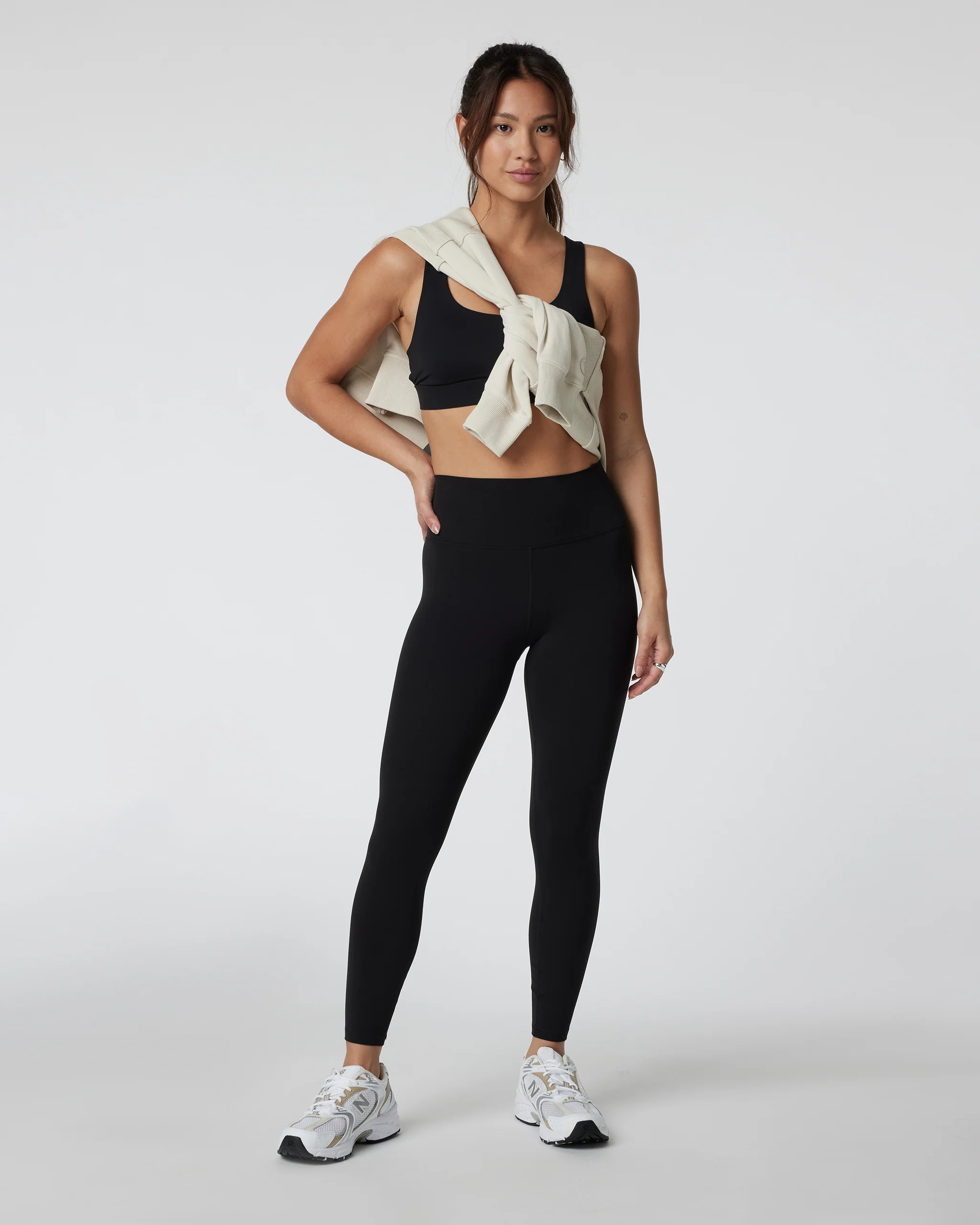 Vuori AllTheFeels™ Legging - Short | Black | Vuori | Vuori Clothing (US & Canada)