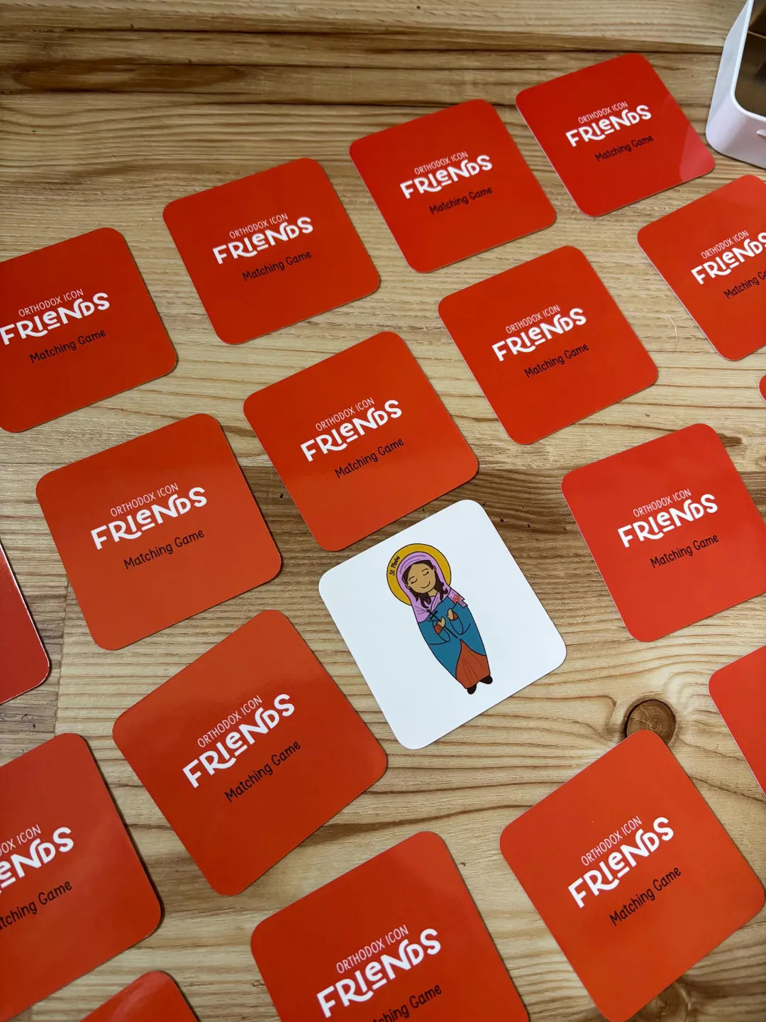 Icon Friends Matching Card Game (20 Cards and Travel Tin) - Etsy | Etsy (US)