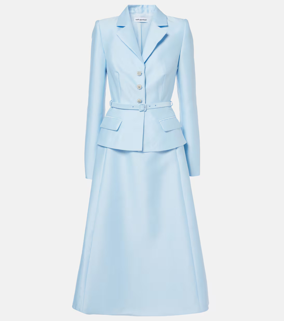 Crêpe midi dress | Mytheresa (INTL)