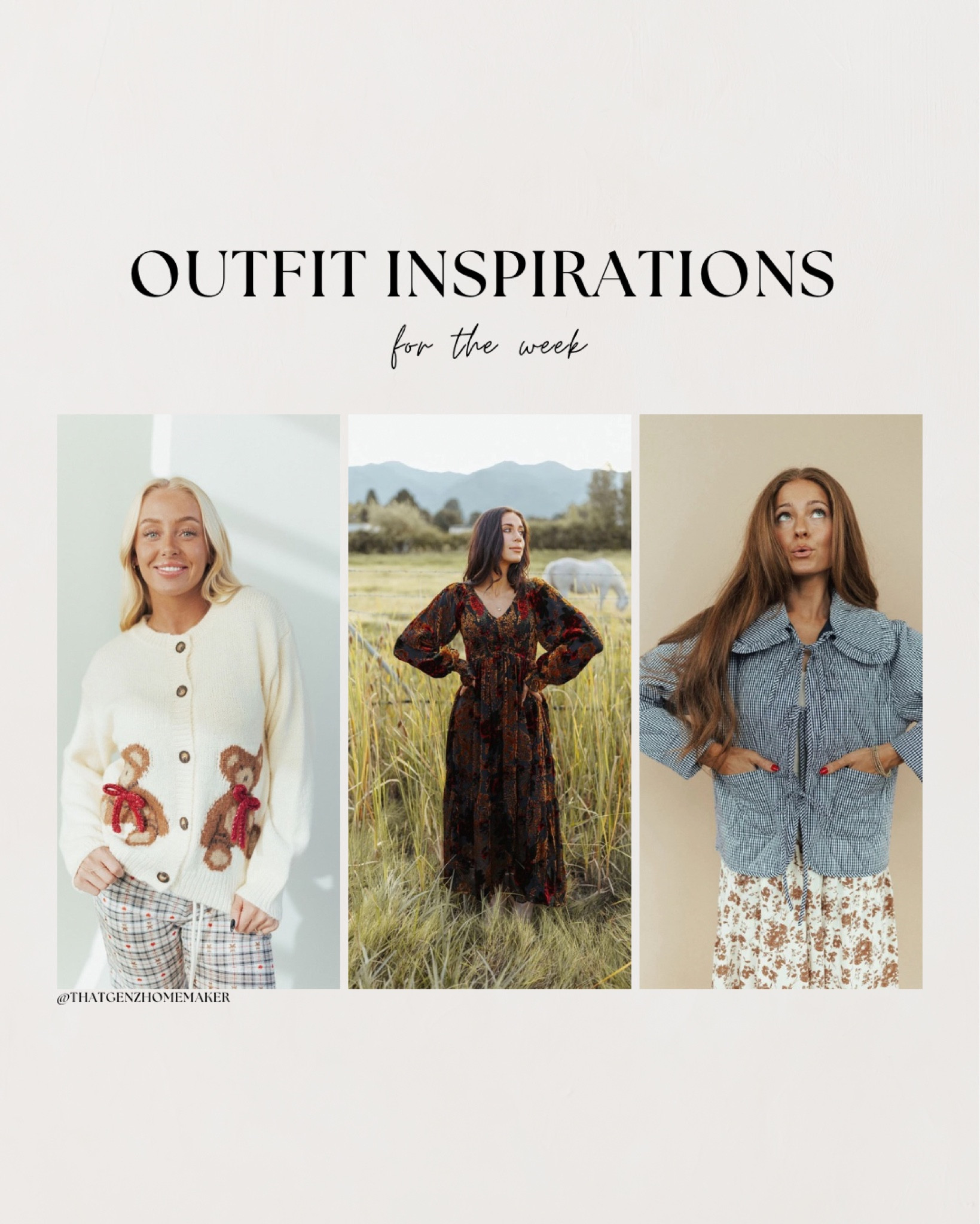 cute winter outfits!

teddy bear sweater, cute bear sweater, winter photoshoot dress, winter dress, soft sweater



#LTKHoliday #LTKSeasonal #LTKStyleTip